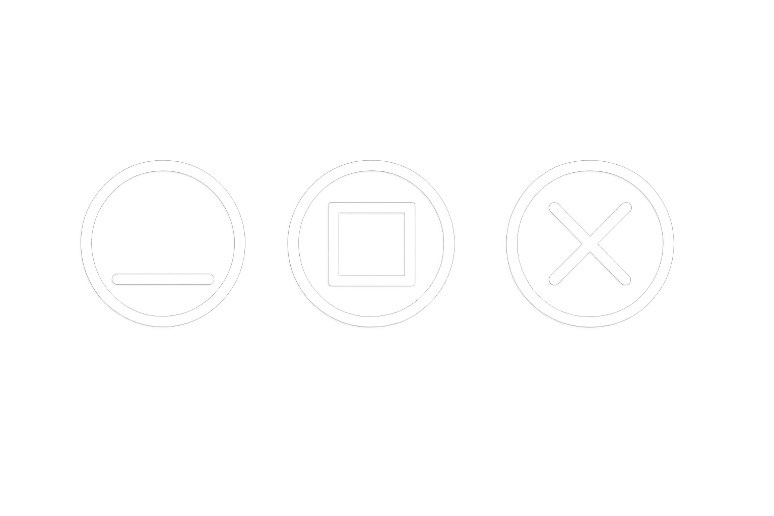 window icons